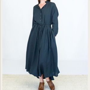 Black Crane Dress Small